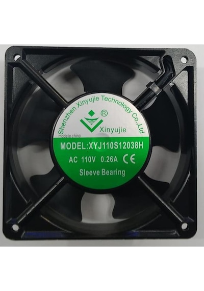 Metal Fan - 120X120X38 Mm - 110 Volt 0.26 Amper