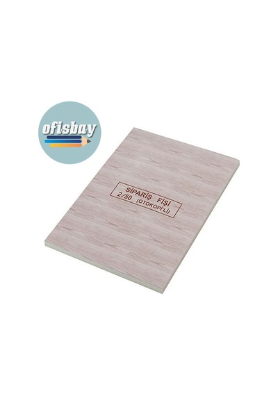 Dilman Sipariş Fişi Otokopili 2 - 50 12 Li Paket N11.3266
