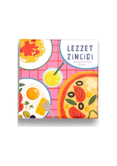 Melimelek Lezzet Zinciri Eşleştirme Kart Oyunu