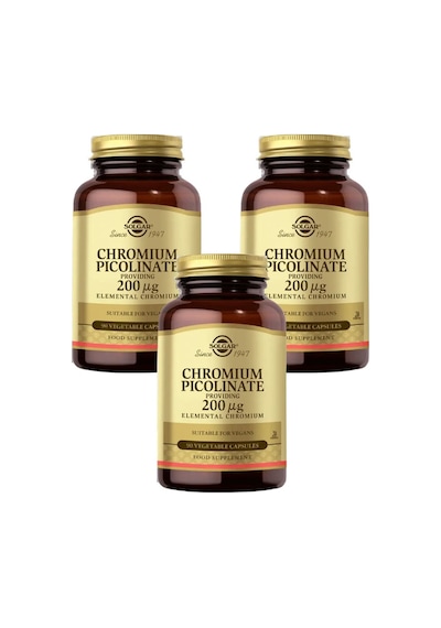 Solgar Chromium Picolinate 200 Mcg X 3 Adet