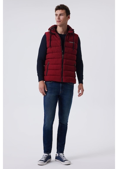 Lee Cooper Caspıan Erkek Yelek Bordo -16075-Bordo