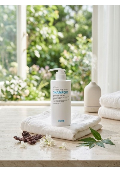 Atomy Scalpcare Hair Shampoo - Kepek Ve Dökülme Karşıtı Ayurvedik Saç Derisi Bakım Şampuanı 500 Ml