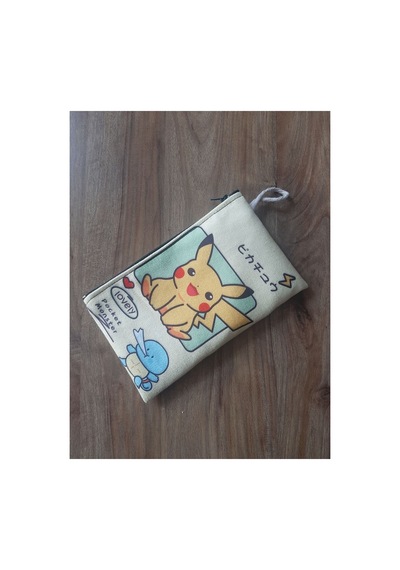 Lovely Pikachu Desenli Tasarım Kalaemlik - Cüzdan Diğer