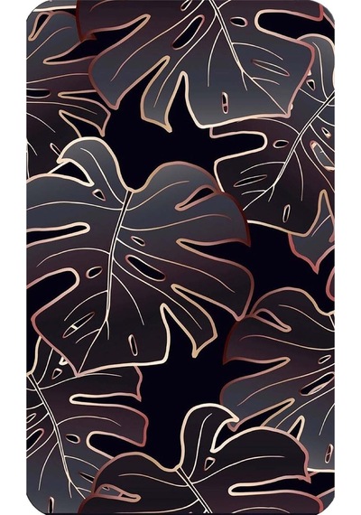 Rovigo Home Baskılı Kaymaz Taban 2 Li Banyo Paspas Takım Rvg5221-100X60-60X50 Çok Renkli