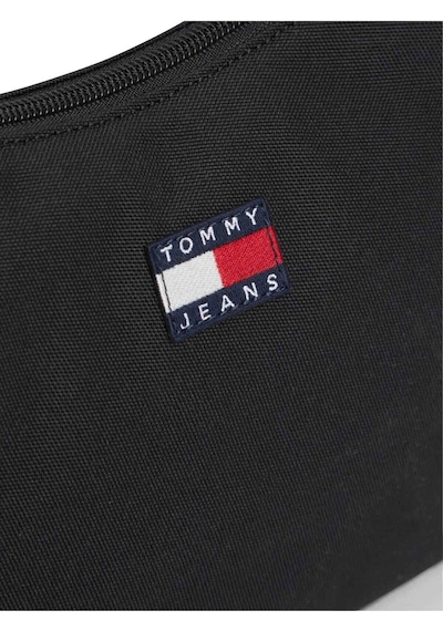 Tommy Hilfiger Kadın Marka Logolu Günlük Kullanıma Uygun Siyah Omuz Çantası Aw0aw18463 Bds-13280 Siyah