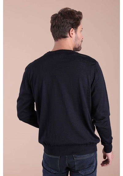 Ferraro Bisiklet Yaka Superfine Yün Kazak - Bordo Bordo (490433087) Bordo Ferraro Bisiklet Yaka Superfine Yün Kazak - Bordo Bordo (490433087) Bordo