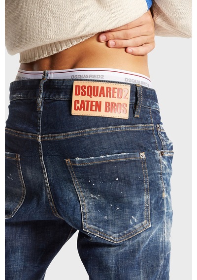 Dsquared2 Erkek Kot Pantolon S71lb1368 S30342 470 Lacivert