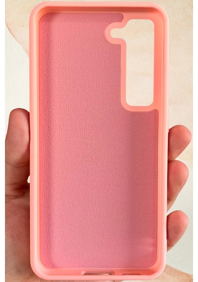Samsung Galaxy S23 Yıldız Tozu Premium Pembe Silikon Kılıf
