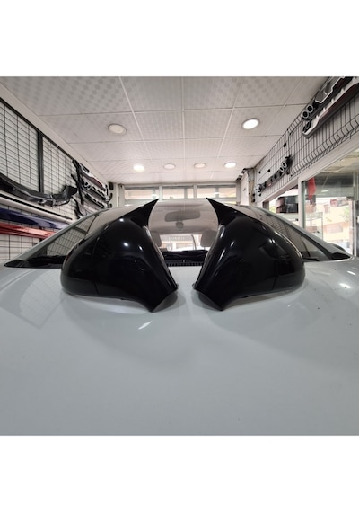 Peugeot 207 Yarasa Batman Ayna Kapak Piano Black Parlak Siyah Abs
