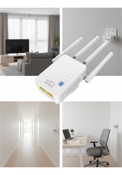 Wifi Güçlendirici 2.4g 5g Kablosuz Tekrarlayıcı