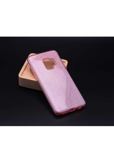 Samsung Galaxy Uyumlu A6 2018 Kılıf Simli Parlak Shining Kapak