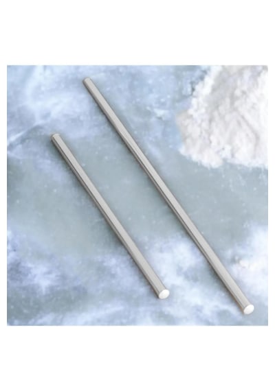 2'li Masterchef Alüminyum Paslanmaz 100-75 Cm Metal Oklava Seti