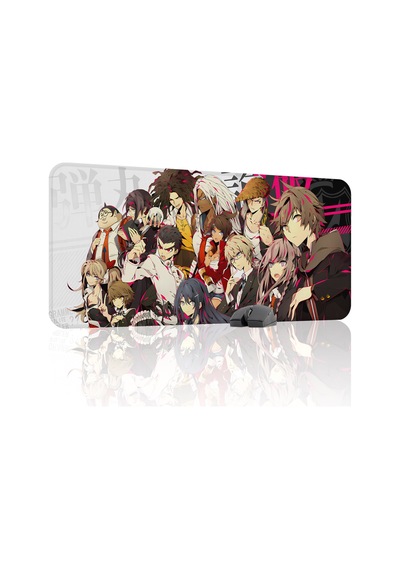 Danganronpa Kaymaz Dikişli Kauçuk Oyuncu Mousepad V1 - 90x40 Xxl Gaming Mouse Pad Fare Altlığı