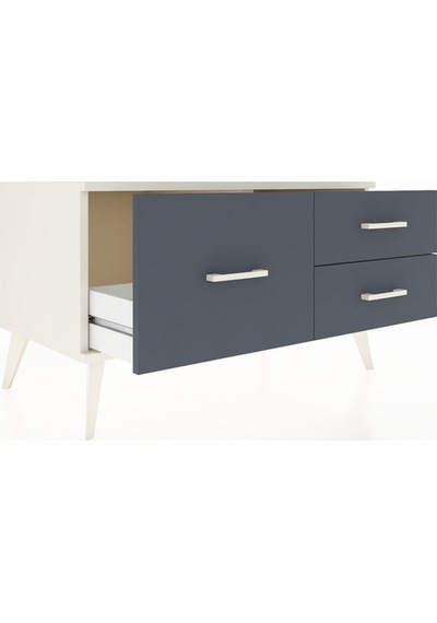 Hyperion Şifonyer 3 Çekmeceli 88x44x48 Aytaşı-aytaşı/antrasit Aytaşı/antrasit Hyperion Şifonyer 3 Çekmeceli 88x44x48 Aytaşı-aytaşı/antrasit Aytaşı/antrasit