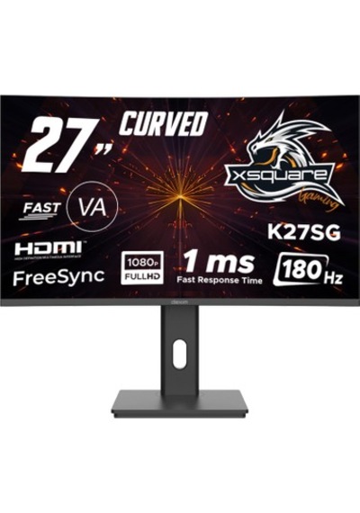 Dexim Dmt007 27'' 180hz 1ms Fhd Hdmı Dp Hdr Freesync Fast Va Curved Gaming Monitör