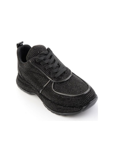 Bambi Siyah Kadın Sneaker K01313002887