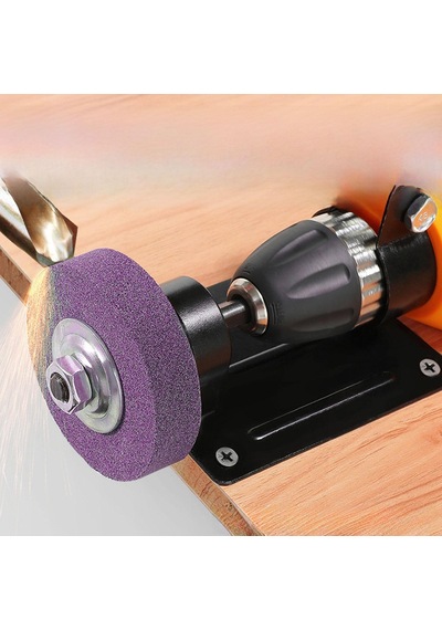 Homyl Elektrikli Matkap Kesme Standı Taşlama Pembe-disk