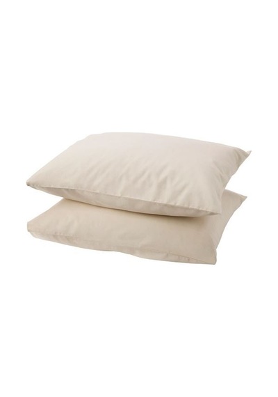 Ikea Dvala 2'li Yastık Kılıfı 50 X 60 Cm Bej