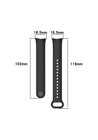 Xiaomi Mi Band 9 Serisi Klasik Kordon Silikon Strap Kayış