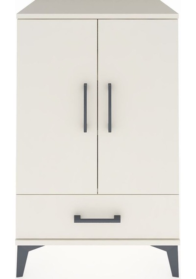 Hyperion Komodin 3 Raflı Tek Çekmeceli 2 Kapaklı 60x44x96 Ayt... Aytaşı