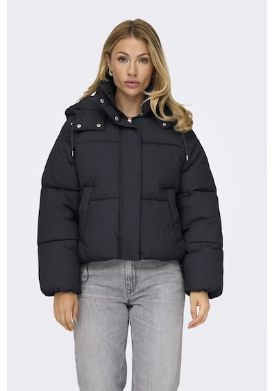 Only Kadın Puffer Jacket Kapüşonlu Şişme Mont-15322013 Çok Renkli