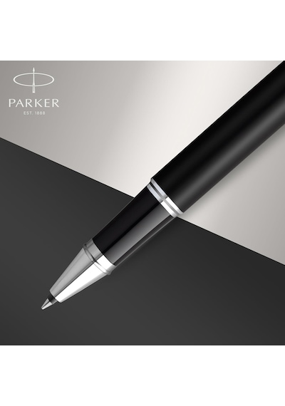 Parker Im Tükenmez Kalem, Mat Siyah Krom Süs Parçaları, Siyah Mürekkepli İnce Uç, Hediye Kutusu Genel