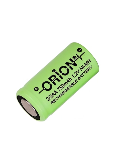 Orion 750 mAh 1.2 V 2/3AA Ni-MH Şarj Edilebilir Pil