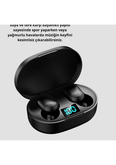 Anc Bluetooth Kulaklık Suya Ve Tere Dayanıklı, Mikrofonlu, Uzun Pil Ömürlü 00