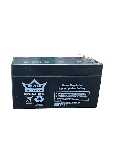 Ortec 12v 1.3ah Akü Bakımsız Kuru Akü