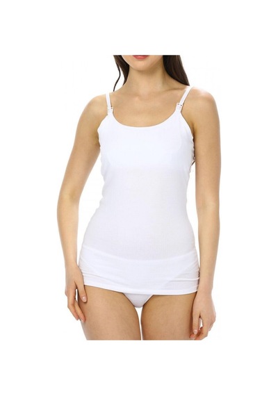 Bezos Emzirme Atleti 1268 White Beden: L Renk: White Bty