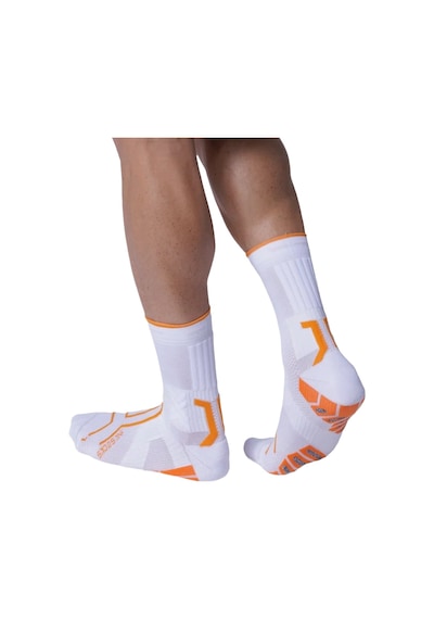 X-bıonıc X-bionic X-socks Trailrun Terraskin Expert Crew Unisex Beyaz Koşu Çorabı Xwbo