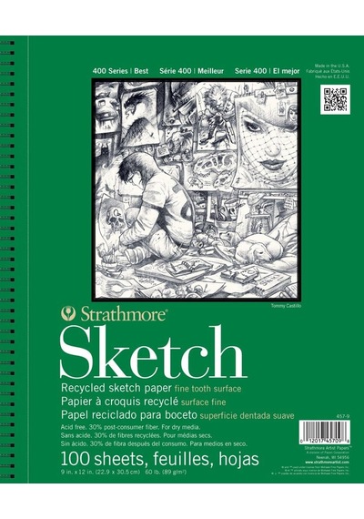 400 Serisi Recycled Sketch Defteri 22.5 30 Cm 100 Yaprak