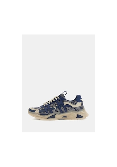 Guess Belluno Erkek Sneaker Fmjelufal12 Mavi