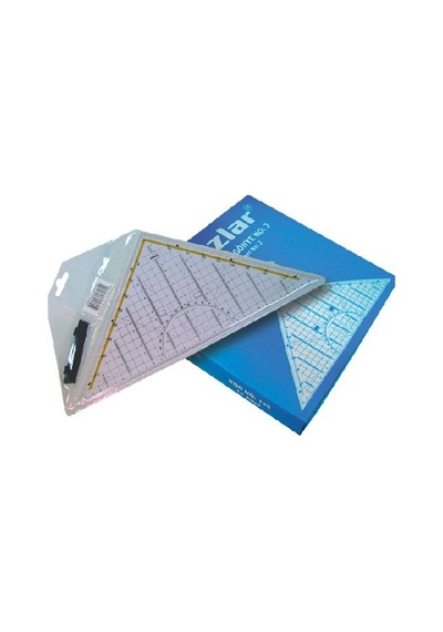 Yıldızlar Geometrik Açılı Gönye No:3 32 CM