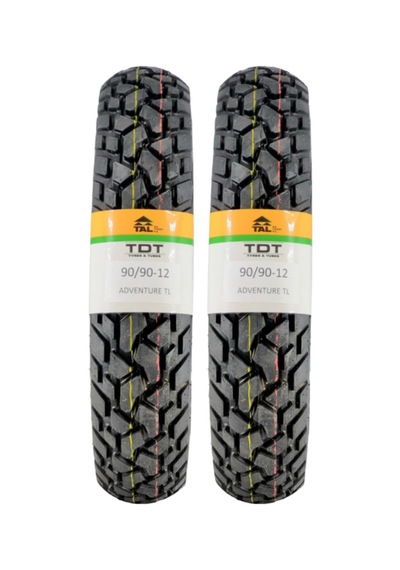 Tvs Jüpiter, 90/90-12 Tl Ve 90/90-12 Tl Dubleks Motosiklet Lastik Seti