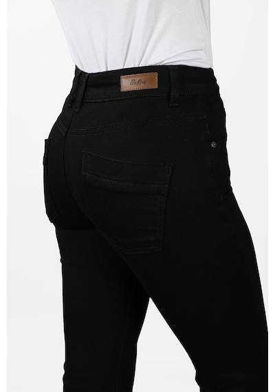 Kadın Çan Paça Kot Pantolon Siyah