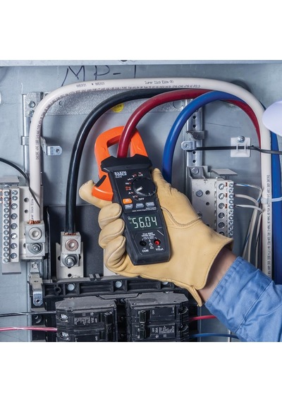 Klein Tools El Feneri, 600a Ac/dc Otomatik Değişen, Gerçek Rms, Ncvt, Ölçümler Akım, Loz, Sıcaklık