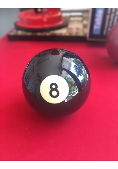 Belçika Malı Siyah Sekiz Bilardo Tek Top