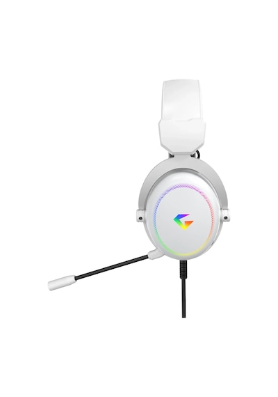 Gameagle Auralis 7.1 Rgb Kablolu Mikrofonlu Profesyonel Oyuncu Kulaklığı Beyaz