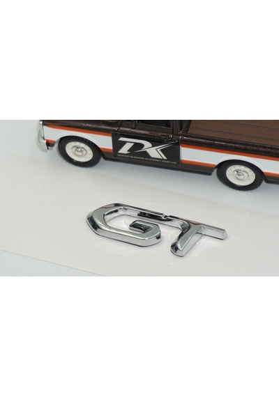 Dk Tuning Gt Bagaj Krom Metal Yazı Logo Amblem Peugeot İle Uyumlu Bagaj Arma