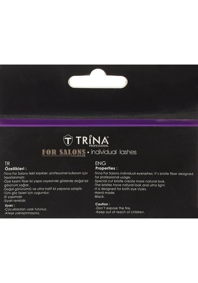 Trina Tekli, Normal- Orta Takma Kirpik 60 Adet