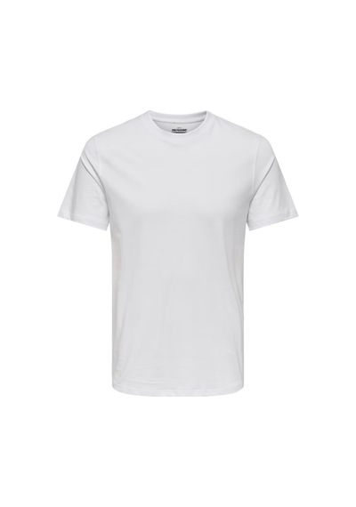 Only & Sons Erkek T Shirt 22025208 Beyaz