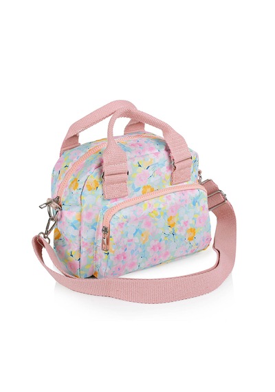 Kore Tarzı Çanta Crossbody, Desenli Kadın Omuz Çantası