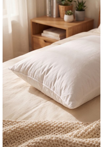 Silikon Dolgulu Yastık 50x70 Cm Beyaz