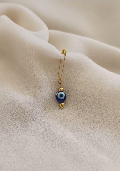 20 Adet 0.8 Mm Maşallahlık İğneli Cam Nazar Boncuğu Çeyiz Bohçası İğnesi 14+