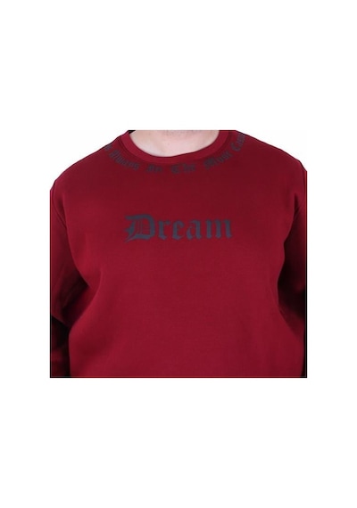 Starbattal Büyük Beden Bisiklet Yaka 3ip Sweat Dream 25715 Murdum Mürdüm