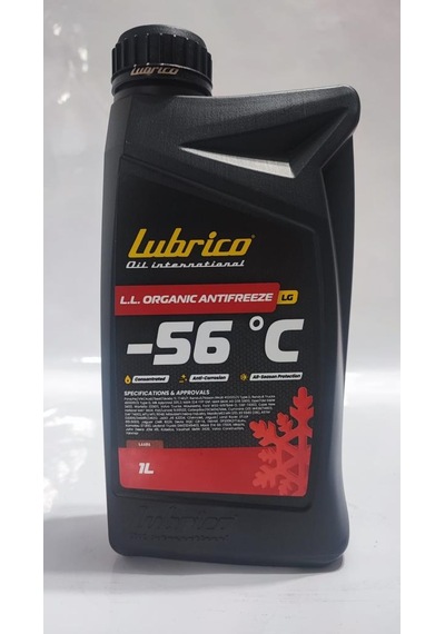 Lubrico Antifriz Organik - 56c 1 Litre Kırmızı