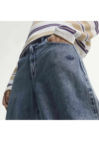 Adidas Kq8853 Jeans Erkek Pantolon Mavi