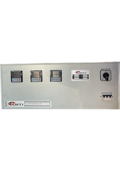 Artı Regülatör 10.5 kVA Trifaze Servo Kontrollü Voltaj Regülatörü