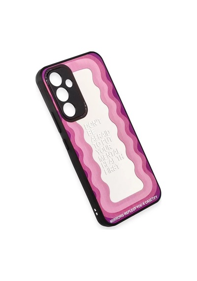 Newface Samsung Galaxy A34 5g Kılıf Mirror Desenli Kapak - Mirror - 11 Çok Renkli